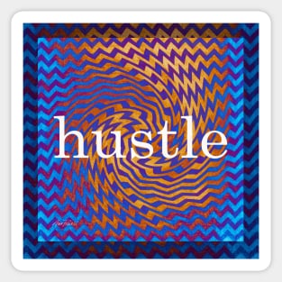 Hustle Sticker